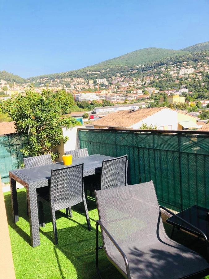 Les Jardins Des Senteurs - Appartement Prive Avec Piscine Et Parking Grasse Exteriör bild